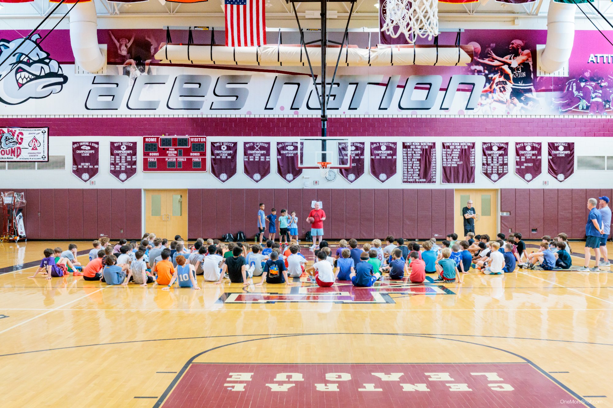 DBA Camp at Bryant Gymnasium