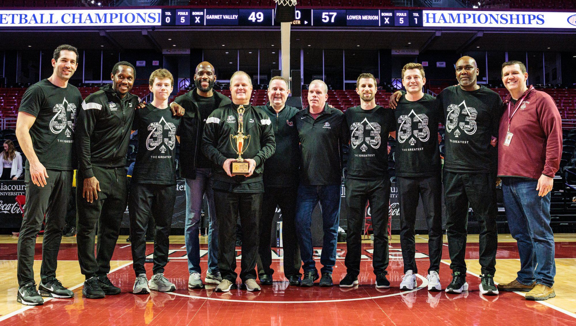 Championship coaching staff